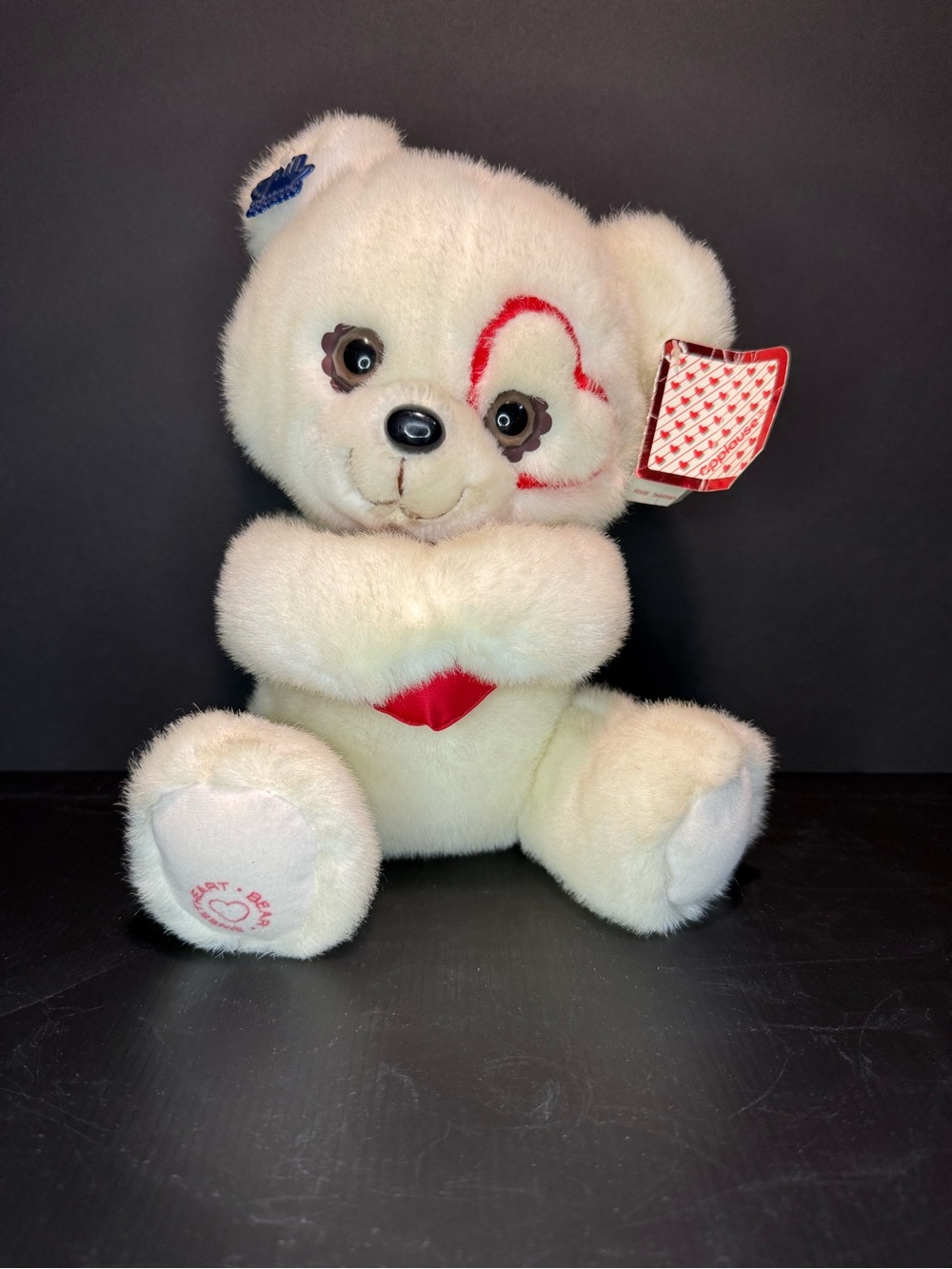 Vintage  1985 Applause sweetheart teddy  original tags